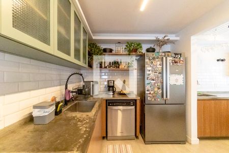 Cozinha de apartamento à venda com 2 quartos, 136m² em Itaim Bibi, São Paulo