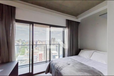 Sala/Quarto de kitnet/studio para alugar com 1 quarto, 22m² em Paraíso, São Paulo