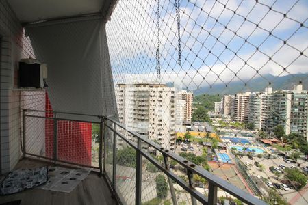 Varanda da Sala 1 de apartamento à venda com 3 quartos, 200m² em Barra da Tijuca, Rio de Janeiro