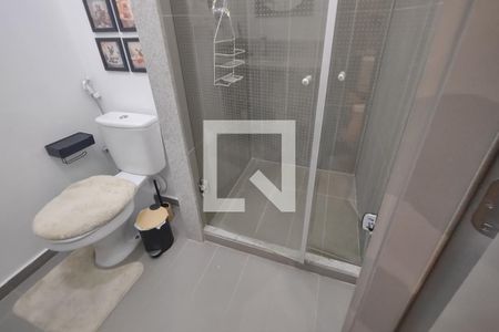 Banheiro de kitnet/studio à venda com 1 quarto, 20m² em Santa Paula, São Caetano do Sul