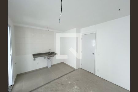 Sala/Cozinha de apartamento à venda com 2 quartos, 49m² em Barra Funda, São Paulo