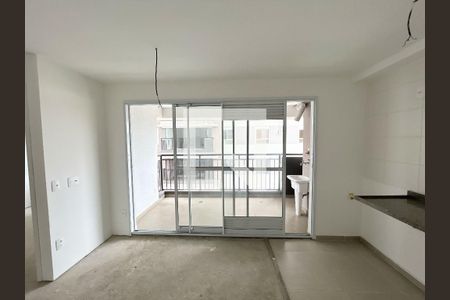 Sala/Cozinha de apartamento à venda com 2 quartos, 49m² em Barra Funda, São Paulo