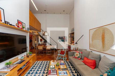 Sala de apartamento à venda com 4 quartos, 173m² em Brooklin, São Paulo