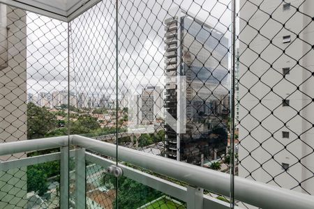 Varanda da Sala de apartamento à venda com 4 quartos, 173m² em Brooklin, São Paulo