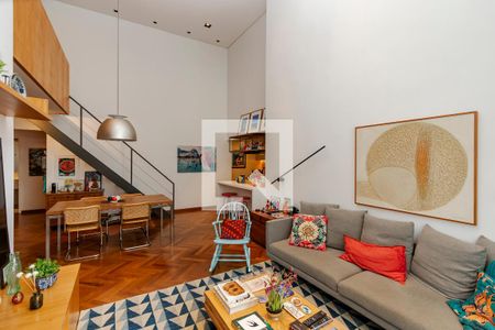 Sala de apartamento à venda com 4 quartos, 173m² em Brooklin, São Paulo