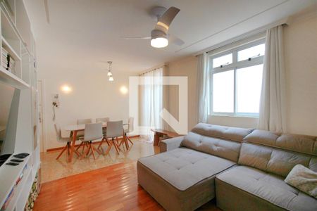 Sala de apartamento à venda com 3 quartos, 180m² em Santa Cruz, Belo Horizonte