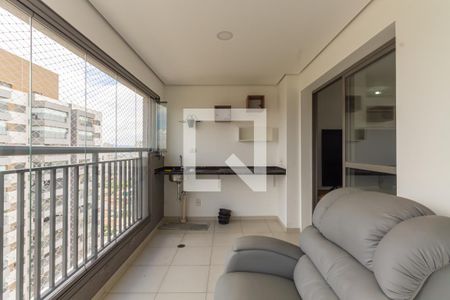 Varanda da Sala de apartamento à venda com 2 quartos, 67m² em Vila Zilda, São Paulo