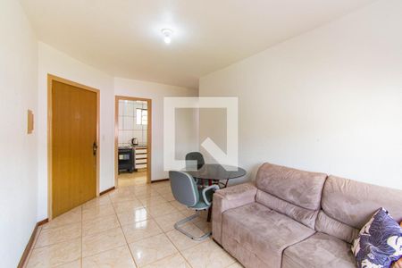 Sala de apartamento para alugar com 1 quarto, 40m² em Marechal Rondon, Canoas