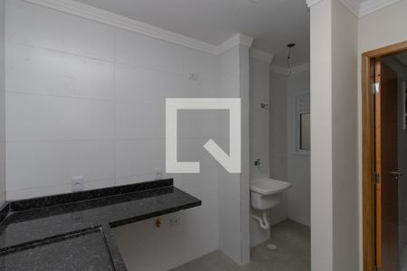 Sala/Cozinha de apartamento à venda com 1 quarto, 24m² em Parque Vitoria, São Paulo