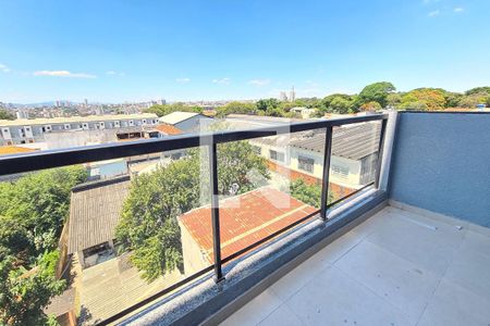 Varanda da Sala de apartamento à venda com 1 quarto, 40m² em Vila Fernandes, São Paulo