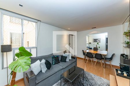 Sala de apartamento à venda com 3 quartos, 68m² em Buritis, Belo Horizonte