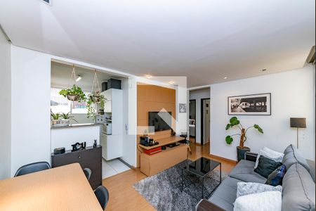 Sala de apartamento à venda com 3 quartos, 68m² em Buritis, Belo Horizonte