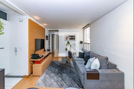 Sala de apartamento à venda com 3 quartos, 68m² em Buritis, Belo Horizonte