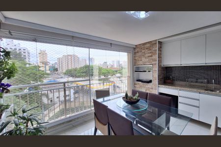 Varanda de apartamento à venda com 3 quartos, 96m² em Várzea da Barra Funda, São Paulo