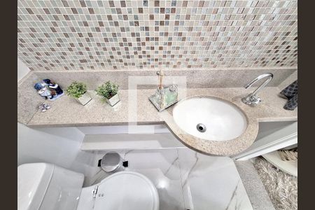 Lavabo de apartamento à venda com 3 quartos, 96m² em Várzea da Barra Funda, São Paulo