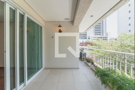 Varanda de apartamento para alugar com 2 quartos, 100m² em Jardim das Acacias, São Paulo