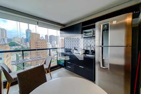 Cozinha/Varanda de kitnet/studio à venda com 1 quarto, 33m² em Vila Mariana, São Paulo