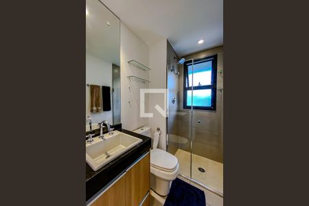 Banheiro de kitnet/studio à venda com 1 quarto, 33m² em Vila Mariana, São Paulo