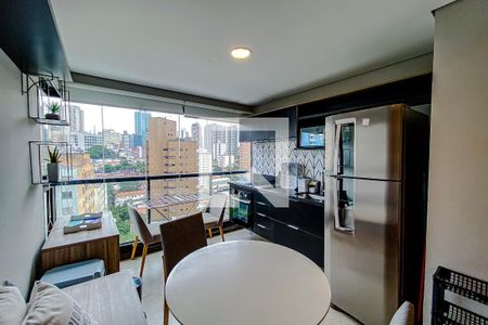 Cozinha/Varanda de kitnet/studio à venda com 1 quarto, 33m² em Vila Mariana, São Paulo