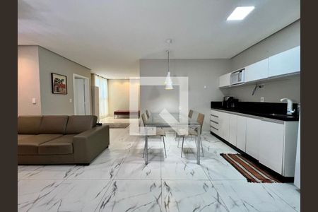 Sala/Cozinha de apartamento à venda com 1 quarto, 68m² em Estoril, Belo Horizonte