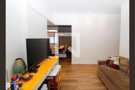 Sala de TV de apartamento à venda com 3 quartos, 121m² em Serra, Belo Horizonte