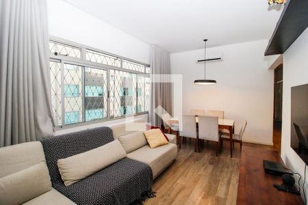 Sala de apartamento à venda com 3 quartos, 121m² em Serra, Belo Horizonte