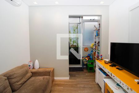 Sala de TV de apartamento à venda com 3 quartos, 121m² em Serra, Belo Horizonte