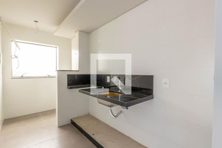 Cozinha de apartamento à venda com 1 quarto, 39m² em Santa Efigênia, Belo Horizonte