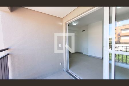 Varanda da Sala de apartamento para alugar com 2 quartos, 59m² em Nova Campinas, Campinas