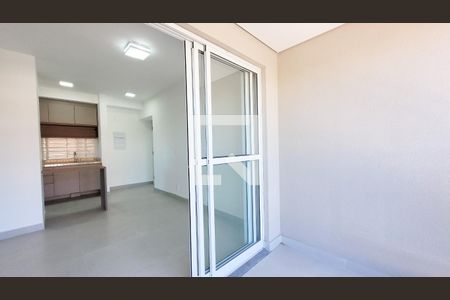 Varanda da Sala de apartamento para alugar com 2 quartos, 59m² em Nova Campinas, Campinas