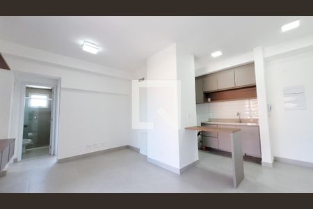 Sala de apartamento para alugar com 2 quartos, 59m² em Nova Campinas, Campinas