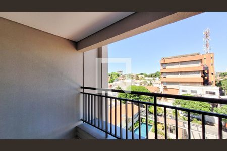 Varanda da Sala de apartamento para alugar com 2 quartos, 59m² em Nova Campinas, Campinas