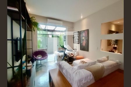 Sala  de apartamento à venda com 1 quarto, 48m² em Gávea, Rio de Janeiro