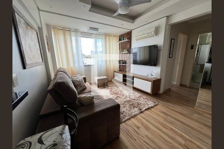 Sala de apartamento para alugar com 2 quartos, 60m² em Ideal, Novo Hamburgo