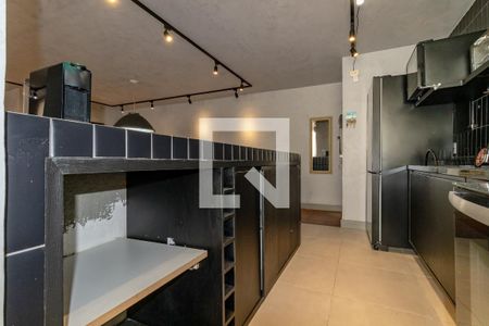 Cozinha de apartamento à venda com 1 quarto, 94m² em Itaim Bibi, São Paulo