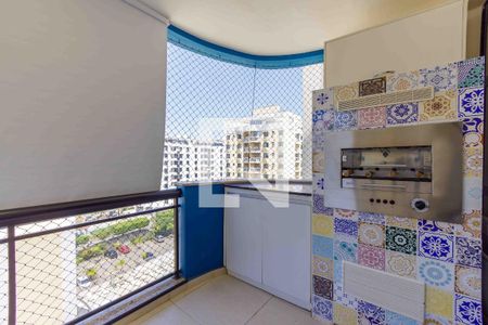 Varanda de apartamento à venda com 2 quartos, 68m² em Recreio dos Bandeirantes, Rio de Janeiro