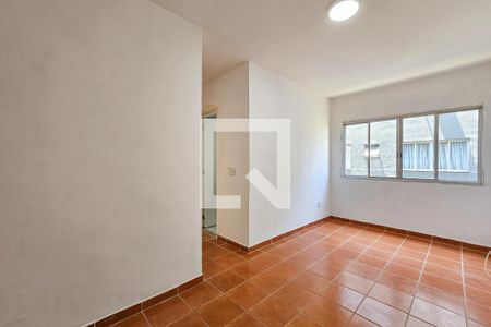 Sala de apartamento para alugar com 1 quarto, 59m² em Jardim Praiano, Guarujá