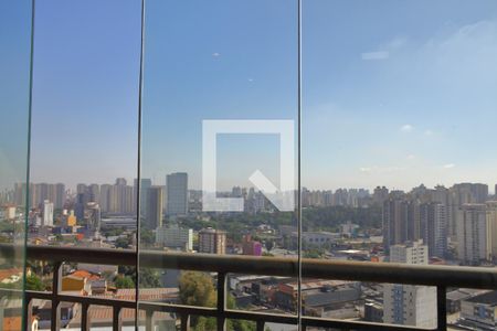 Varanda  da Sala de apartamento à venda com 1 quarto, 42m² em Jardim Olavo Bilac, São Bernardo do Campo