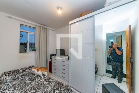 Quarto 2 de apartamento à venda com 2 quartos, 50m² em Estrela do Oriente, Belo Horizonte