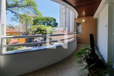 Varanda da Sala  e quarto de apartamento para alugar com 3 quartos, 120m² em Centro, São Bernardo do Campo