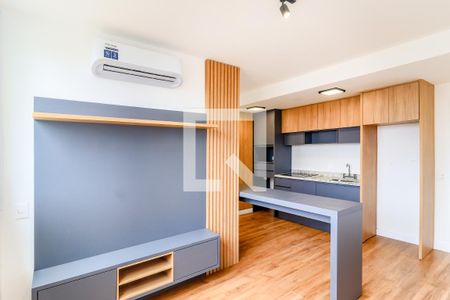 Sala de apartamento para alugar com 2 quartos, 48m² em Vila Sao Francisco (zona Sul), São Paulo