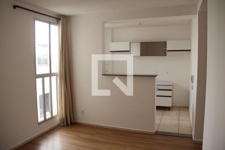 Sala de apartamento para alugar com 2 quartos, 49m² em Califórnia, Contagem