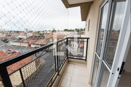 Varanda da Sala de apartamento para alugar com 2 quartos, 66m² em Jardim Maria Augusta, Taubaté