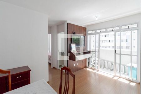 Sala de apartamento à venda com 2 quartos, 54m² em Jardim Riacho das Pedras, Contagem