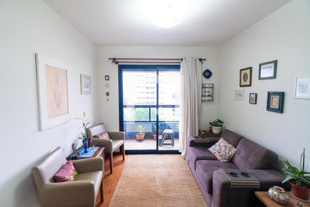 Sala de apartamento à venda com 3 quartos, 84m² em Vila Clementino, São Paulo