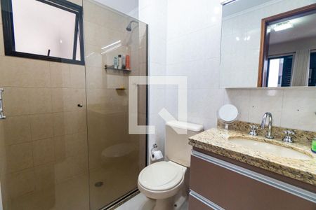 Banheiro da Suíte de apartamento à venda com 3 quartos, 84m² em Vila Clementino, São Paulo