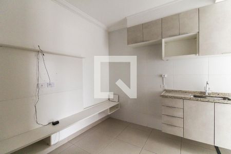 Sala/Cozinha de apartamento para alugar com 1 quarto, 27m² em Belenzinho, São Paulo