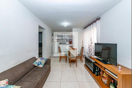 Sala de apartamento para alugar com 2 quartos, 55m² em Camargos, Belo Horizonte