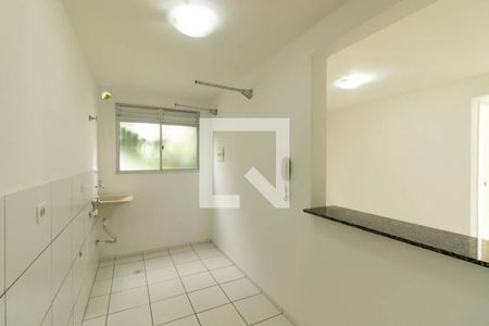 Cozinha e Área de Serviço de apartamento para alugar com 2 quartos, 49m² em Afonso Pena, São José dos Pinhais