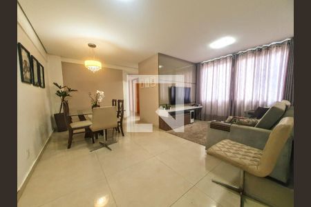 Sala de apartamento à venda com 3 quartos, 77m² em Ipiranga, Belo Horizonte